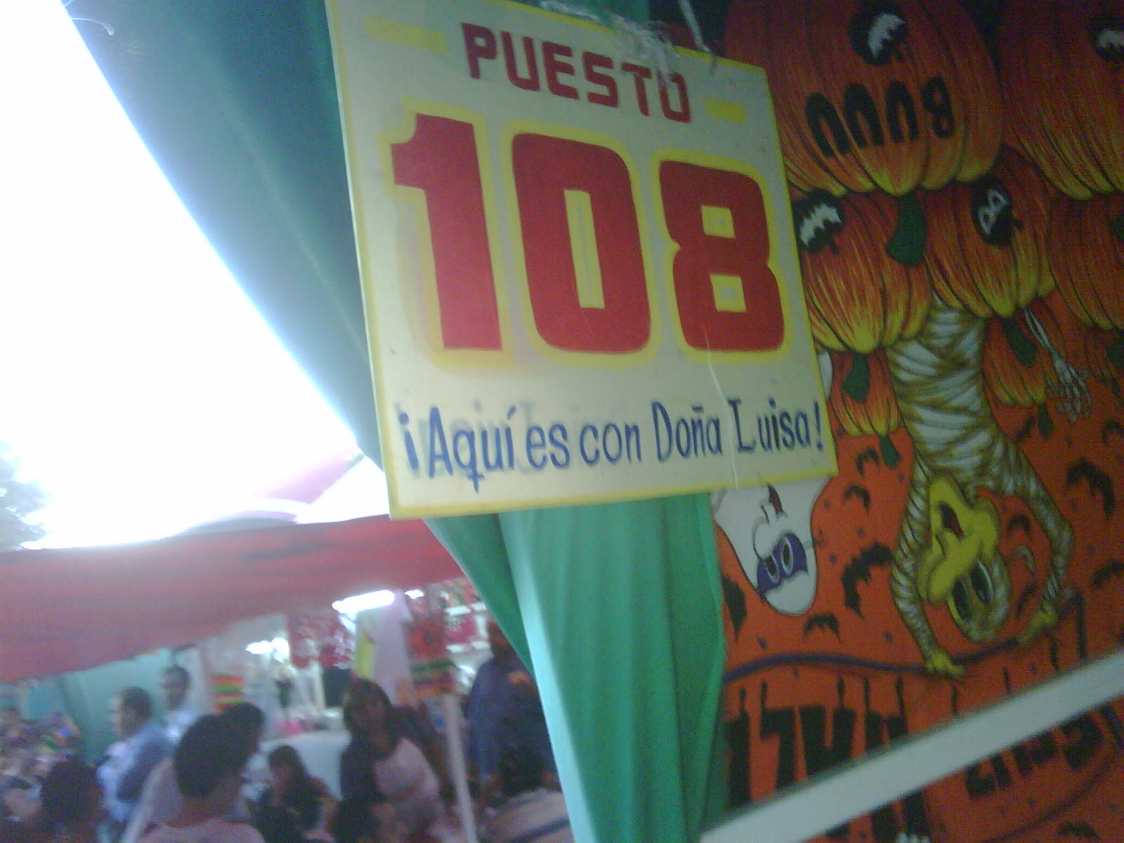 Aquí es con Doña Luisa ! Puesto 108